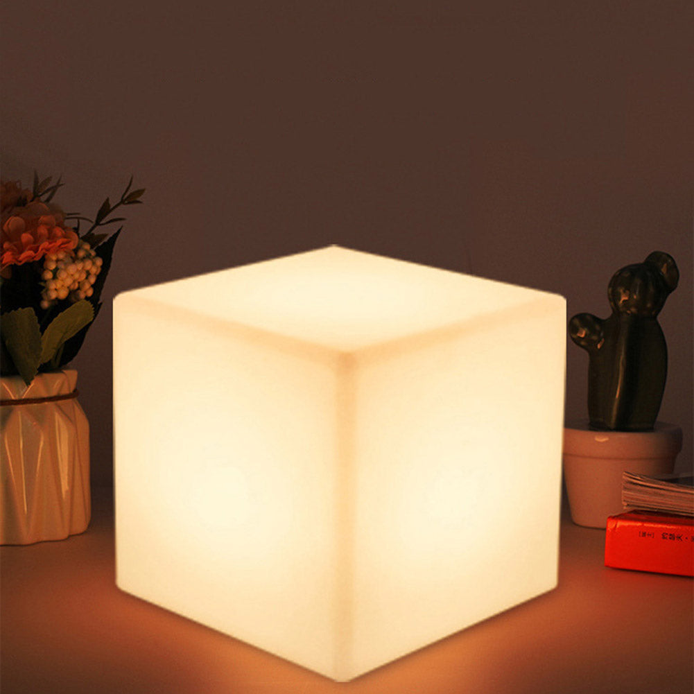 LuminCube: Modern LED Square Atmosphere Lamp