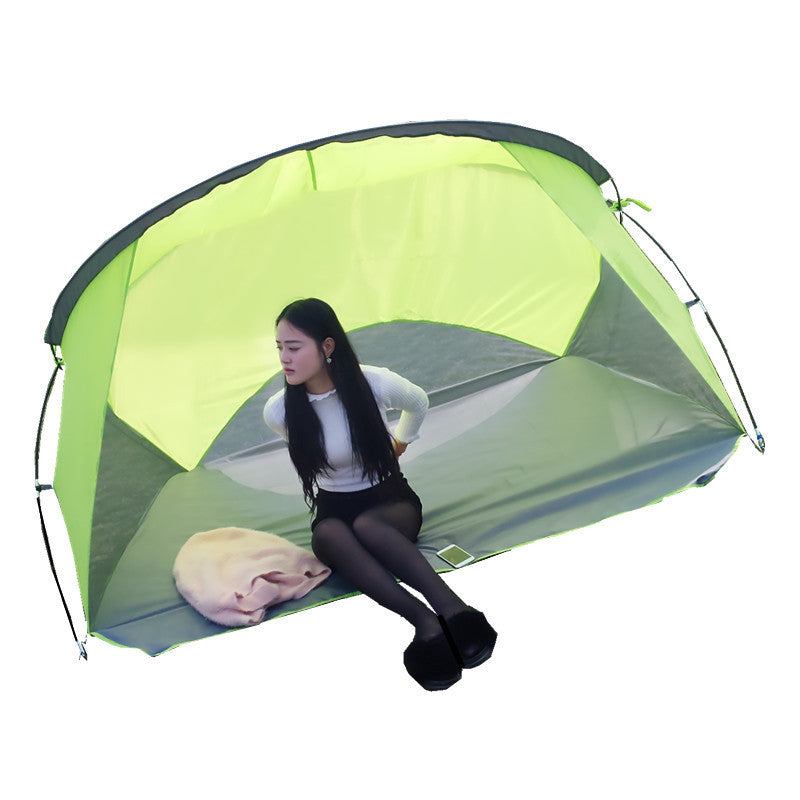 Beach Bliss Double Canopy Tent: Your Outdoor Camping & Fishing Companion