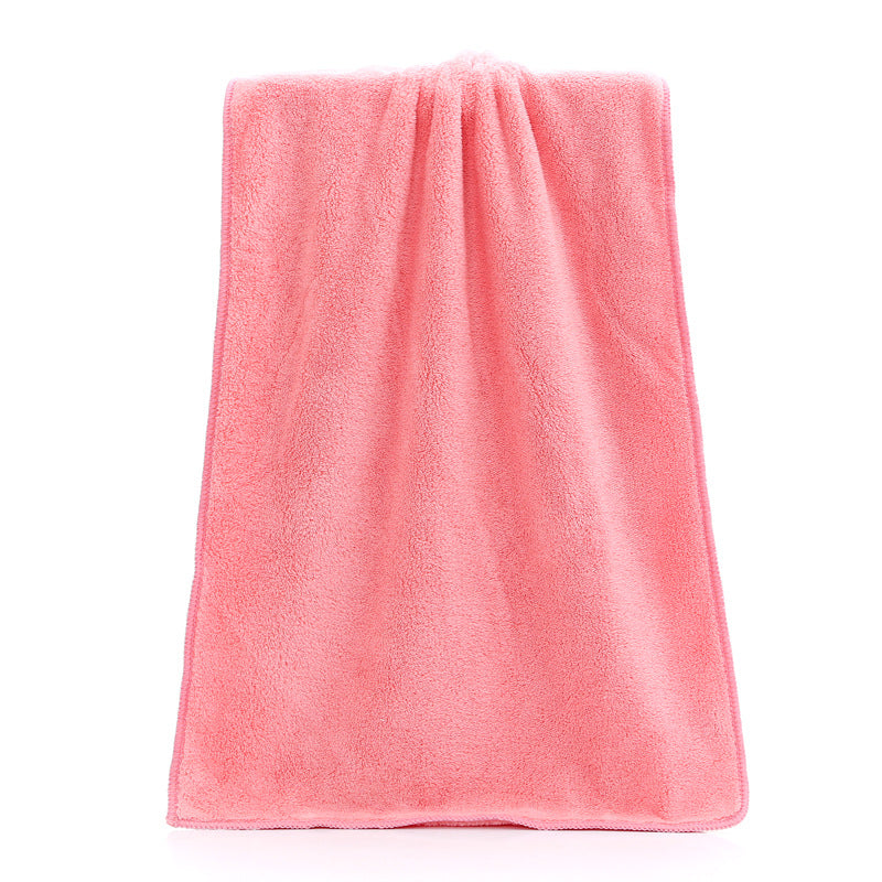 LuxSoft High-Density Microfiber Fleece Towel