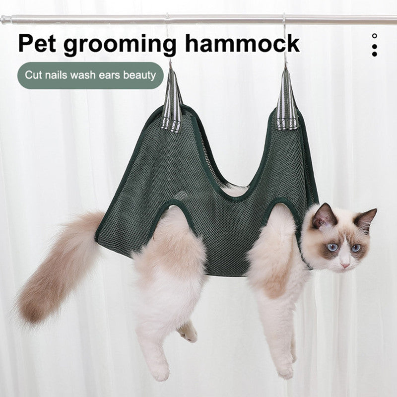 ComfortCare Pet Grooming Hammock: Gentle Restraint for Cats & Dogs