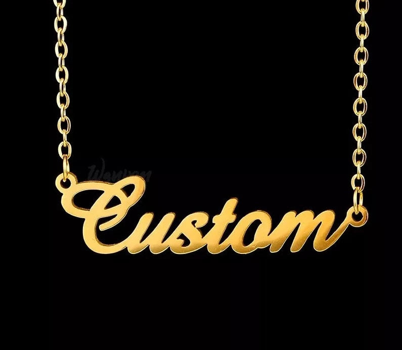 Stainless Steel Customized Name Necklaces