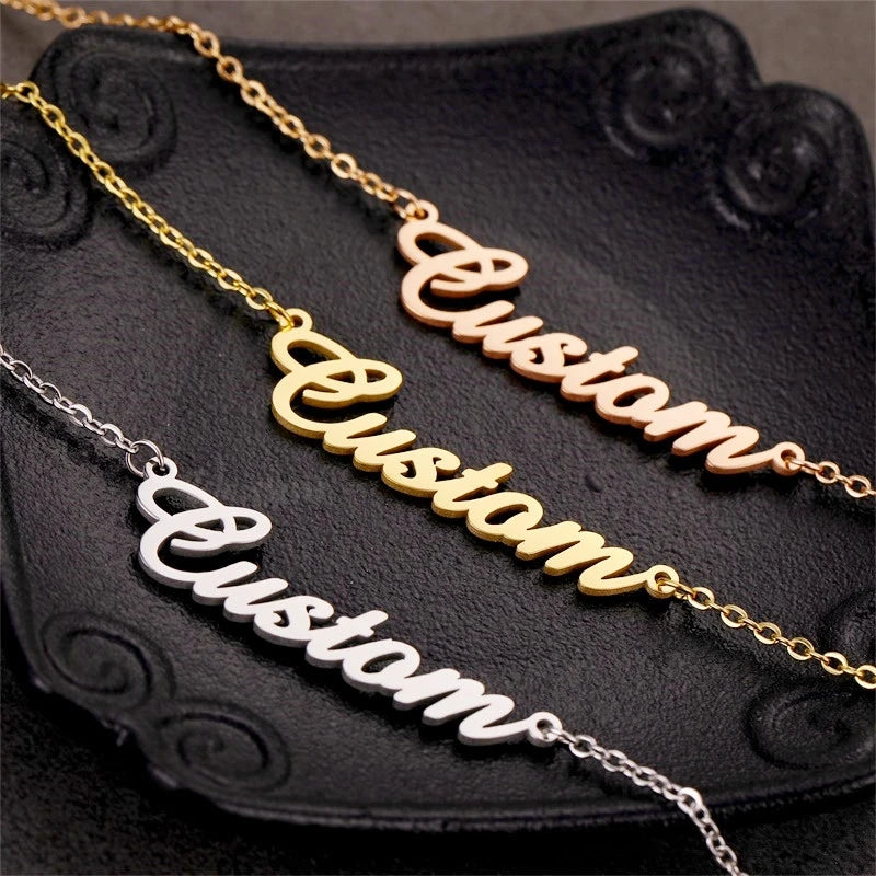 Stainless Steel Customized Name Necklaces