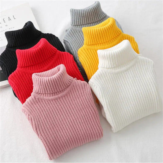 Knitted Turtleneck Sweaters