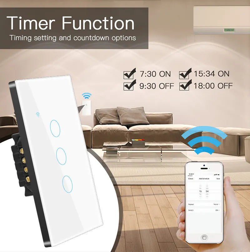 Smart Home WiFi Wall Switch