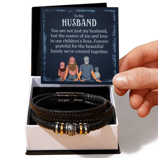 Love You Forever Bracelet - Husband The Source Of Joy