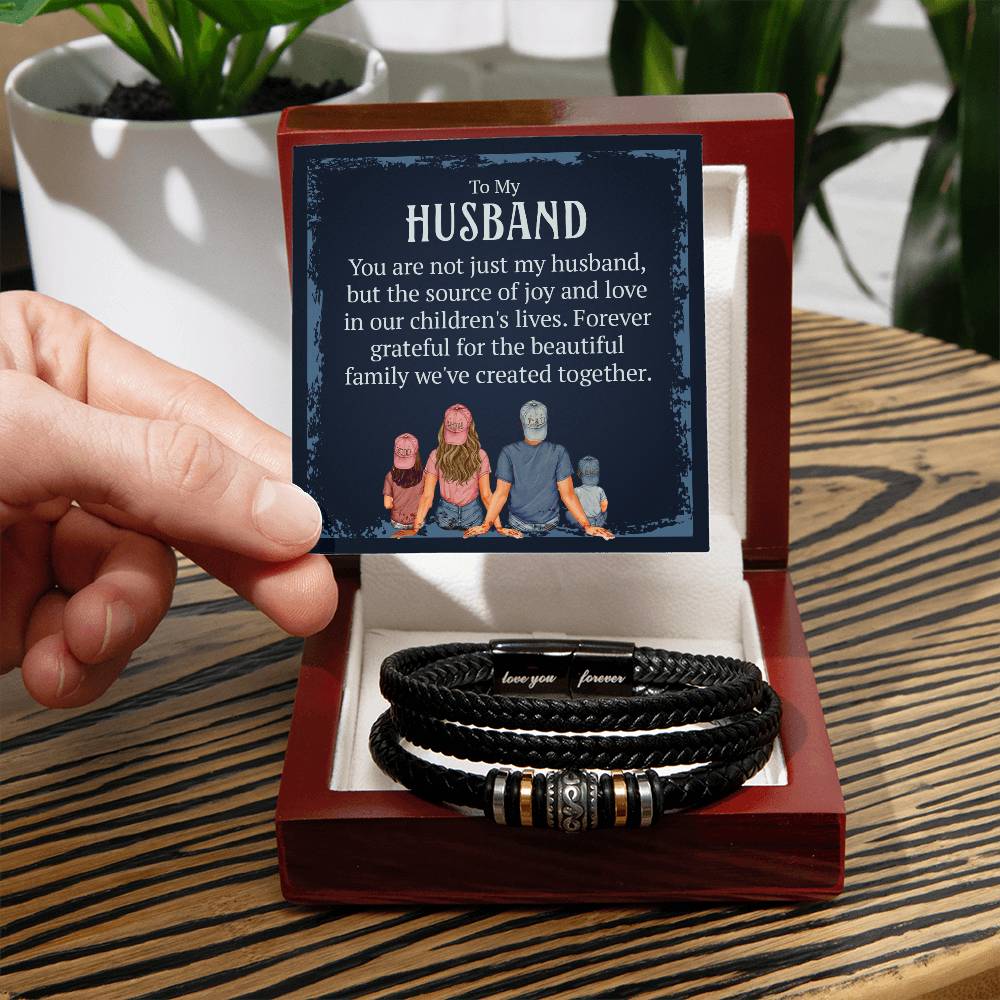 Love You Forever Bracelet - Husband The Source Of Joy