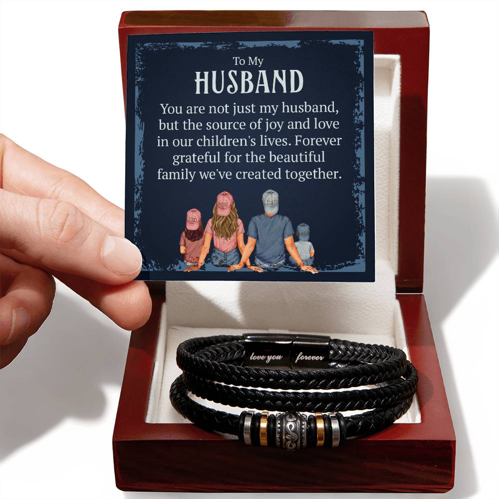 Love You Forever Bracelet - Husband The Source Of Joy