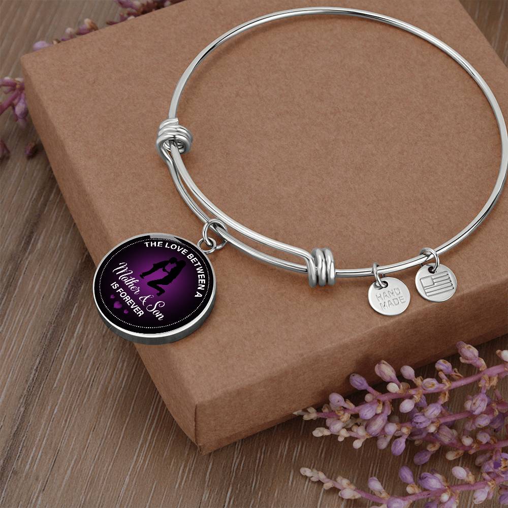 Luxury Circle Bangle - Mother and Son