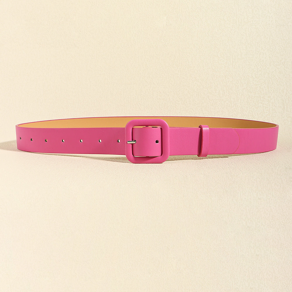 Fashion Personality: Women's Wide Simple and Elegant Belt